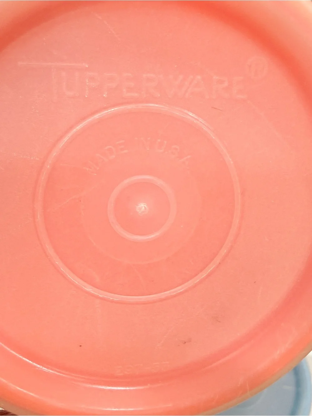 Vintage Tupperware Snack Cups Small Bowls with Lids Set of 3 Green Orange Blue